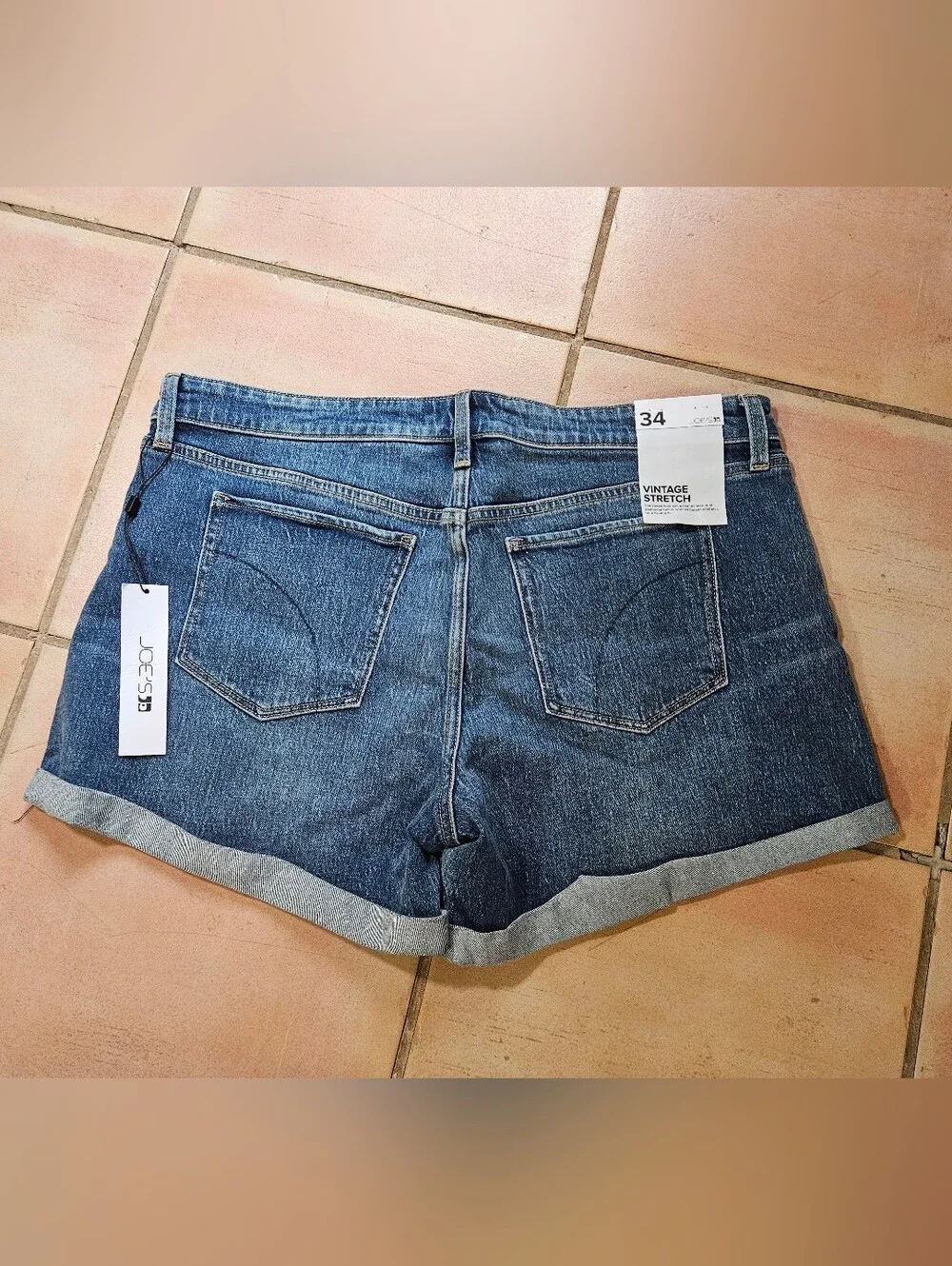 NWT Joe's Jeans Vintage Stretch Burden Denim Short